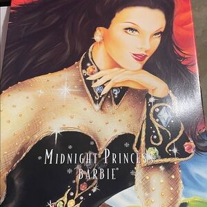 Barbie Midnight Princess with Jewel Accents